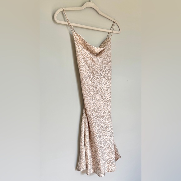 Abercrombie‎ & Fitch Women's Size XS Slip Dress Leopard Cheetah Print Mini - Picture 2 of 14